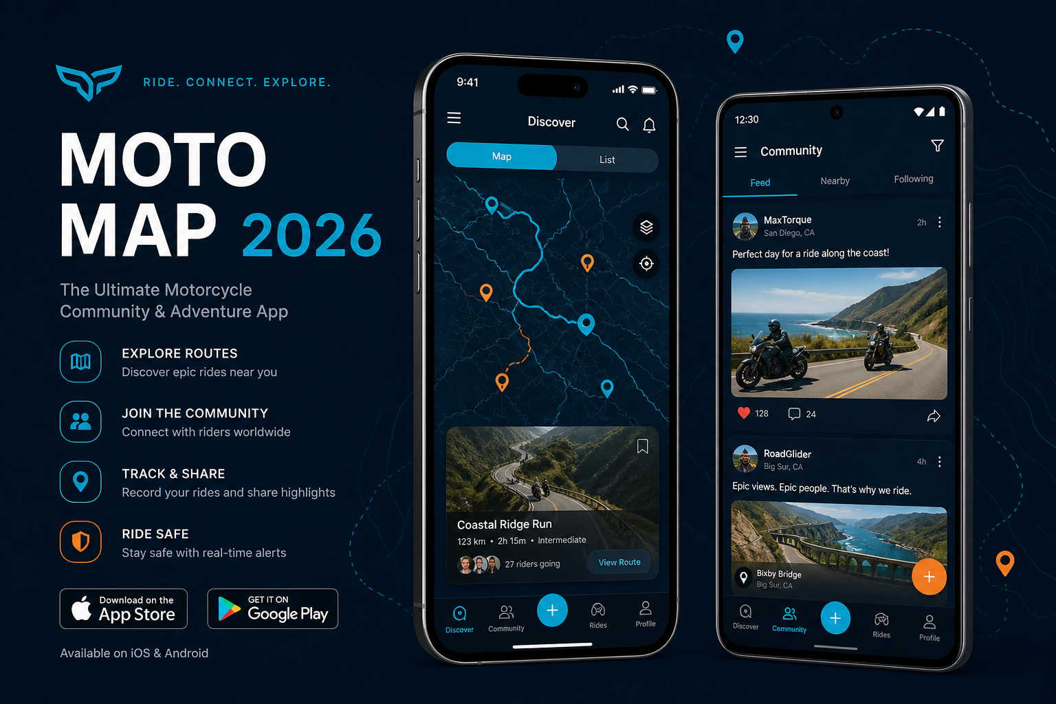 Applications iOS et Android