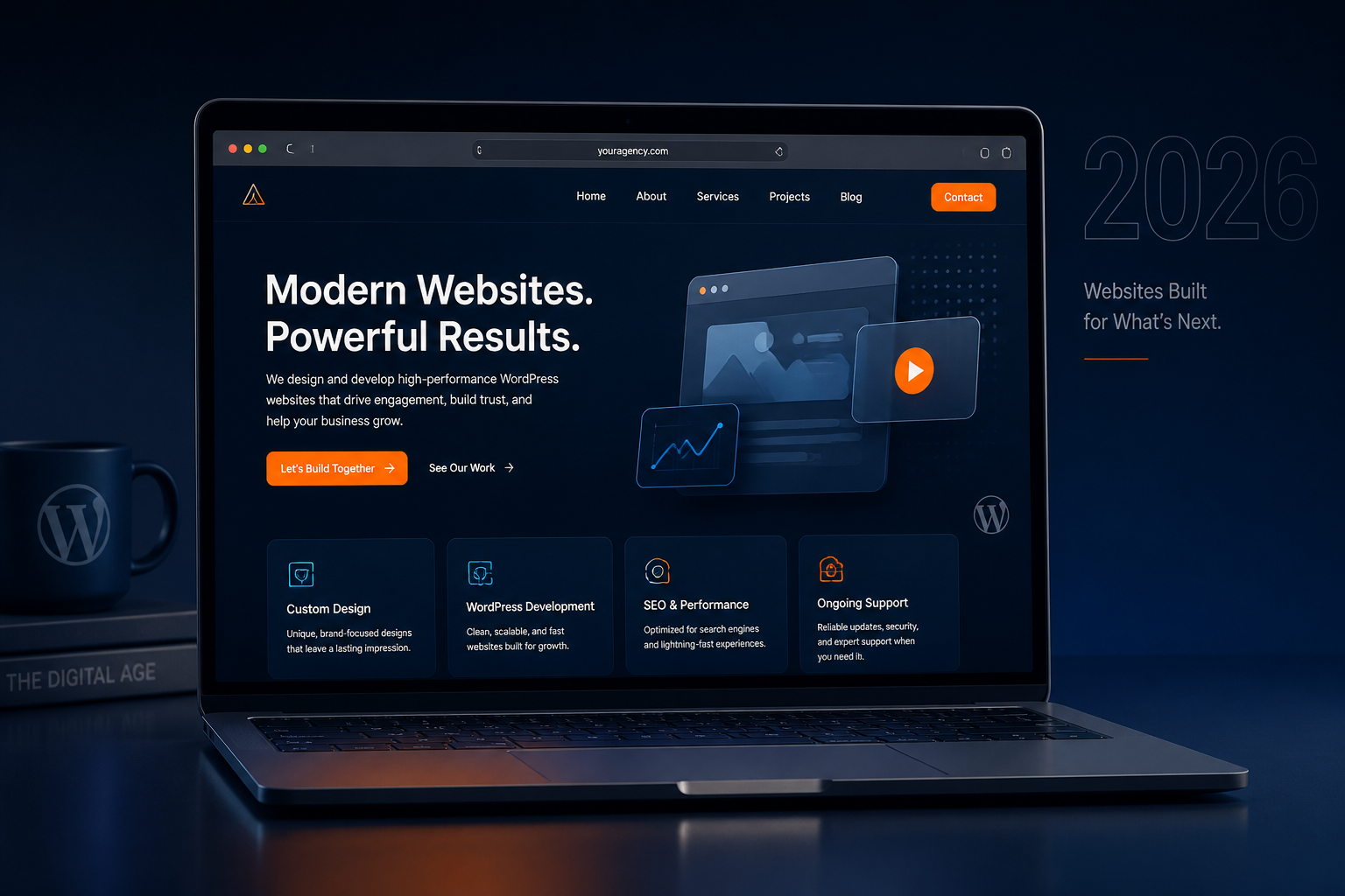 Conception de site WordPress